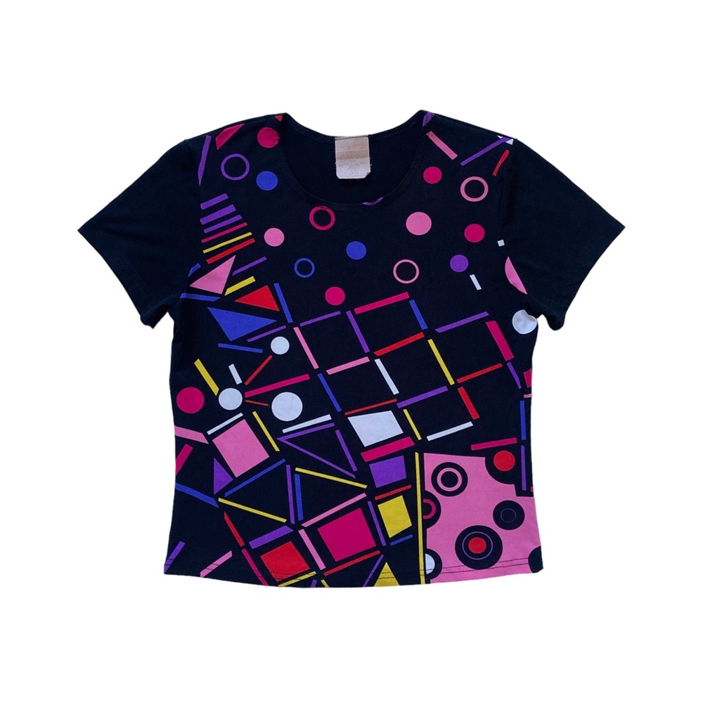 Vintage 90s Pop Art Baby Tee ⭐️